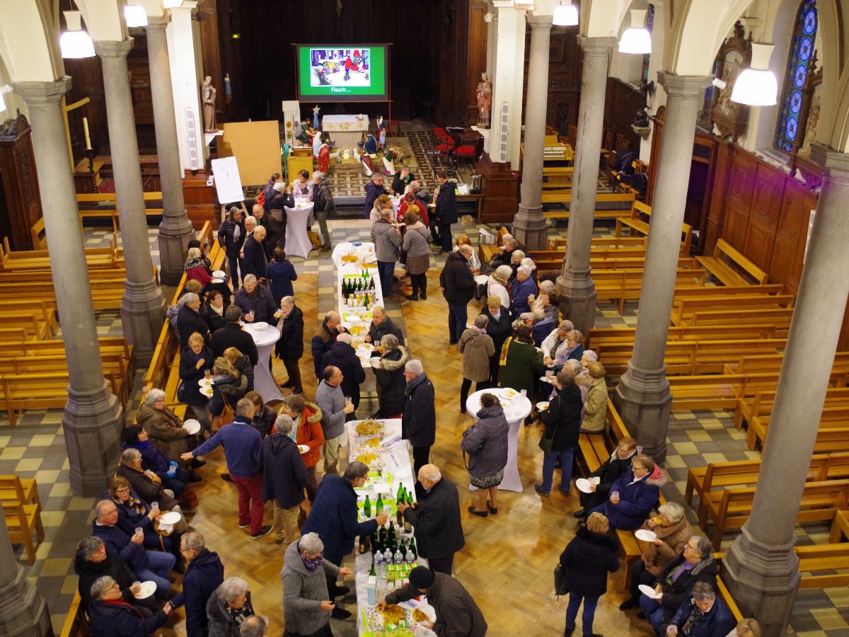 vue des participants à la Galette Inter-Paroissiale