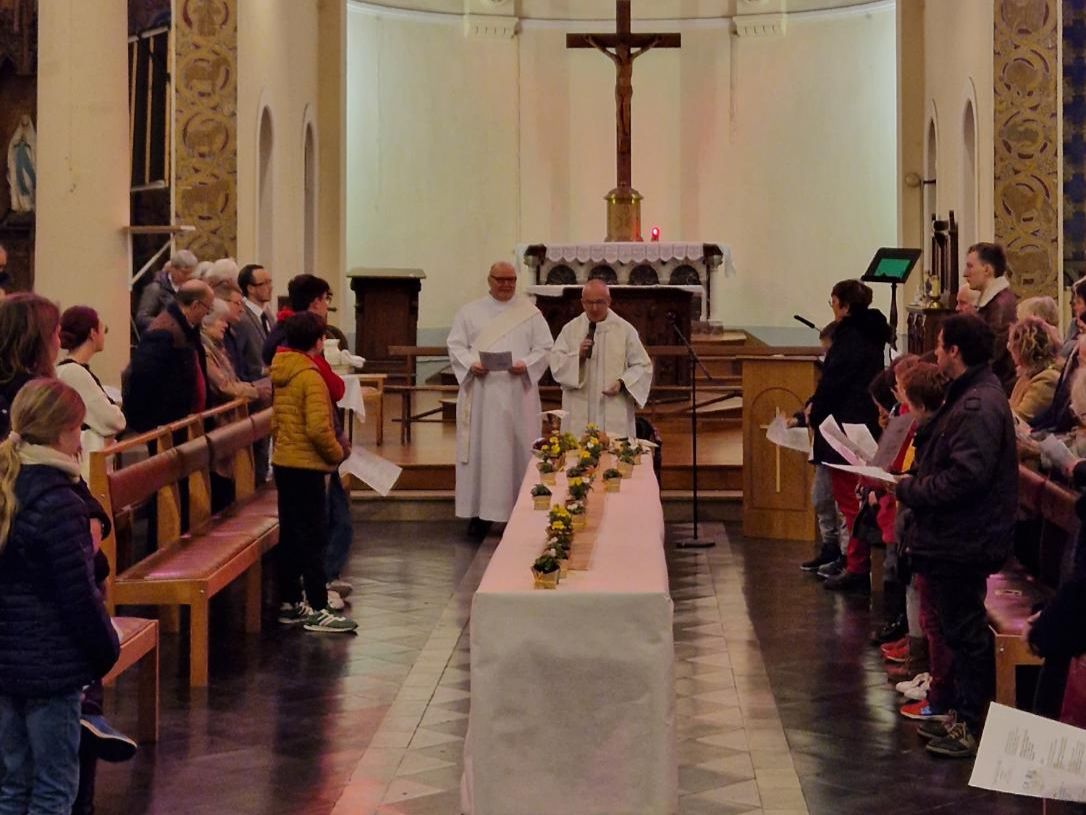 La table eucharistique à Phalempin