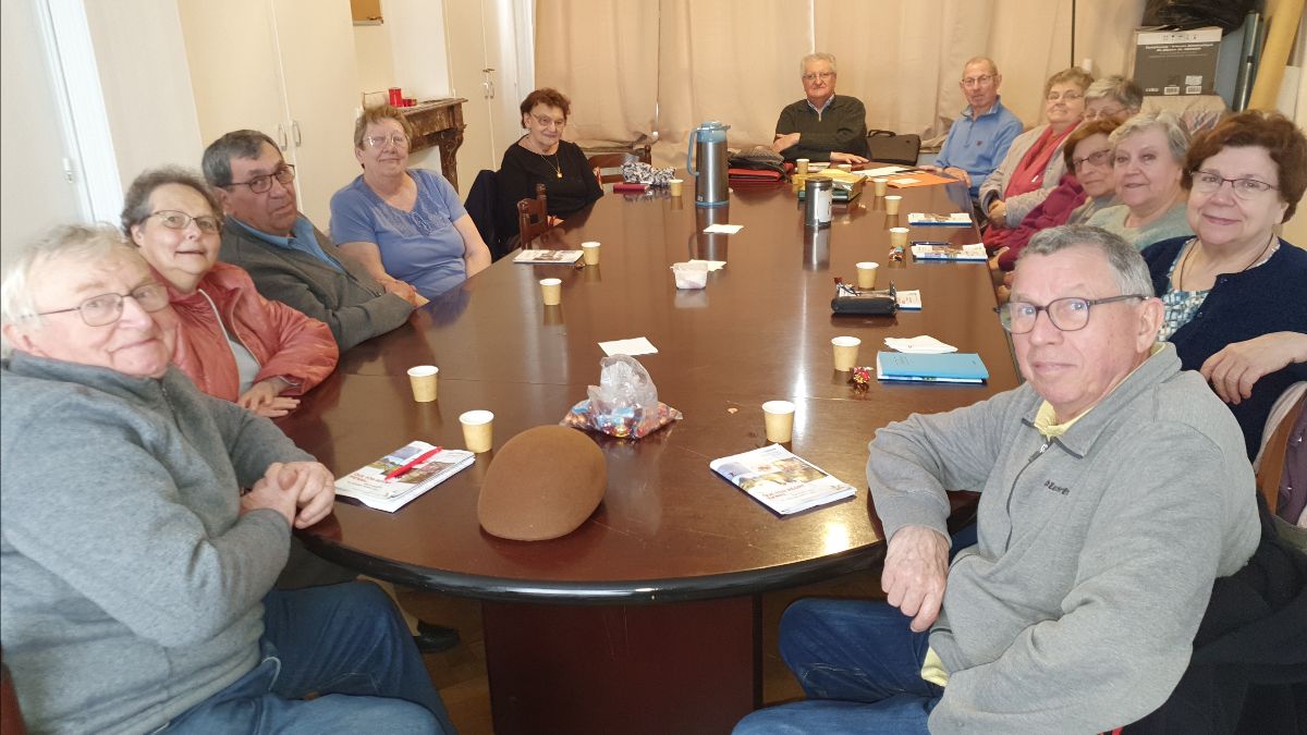 Les participants à la rencontre