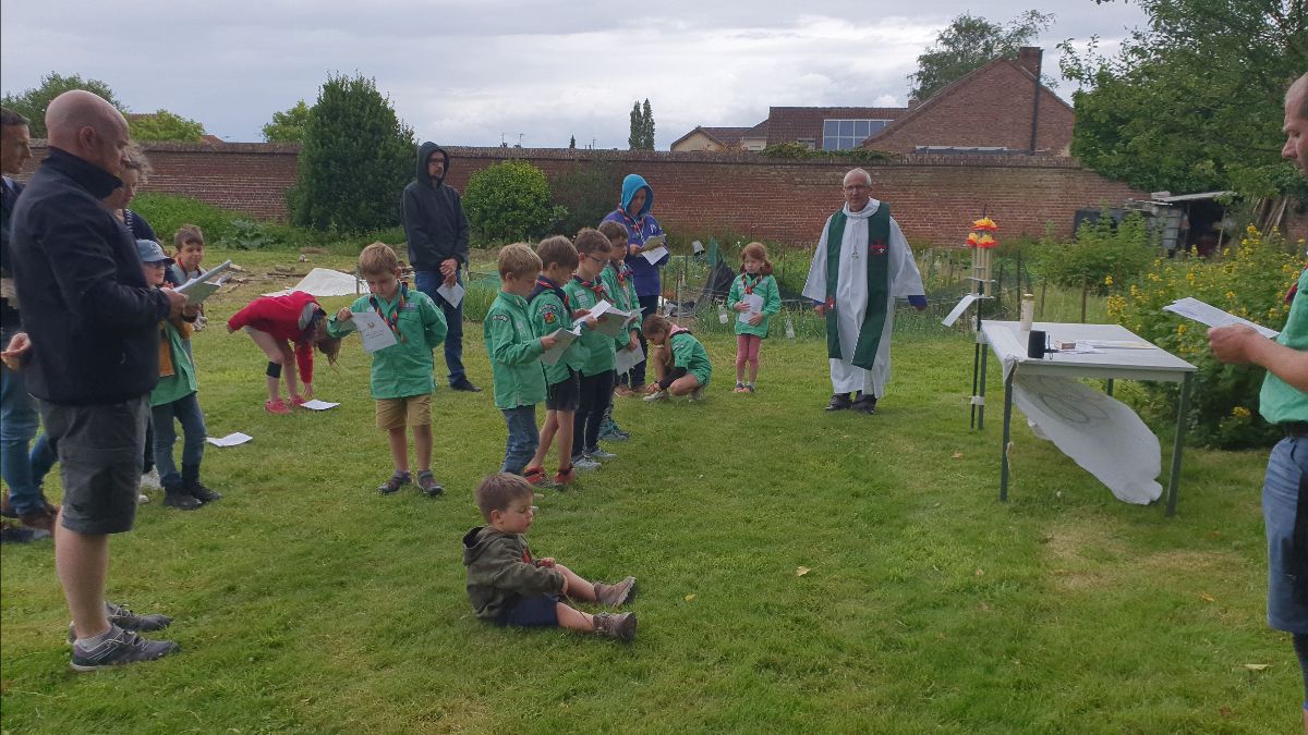 la célébration en plein air