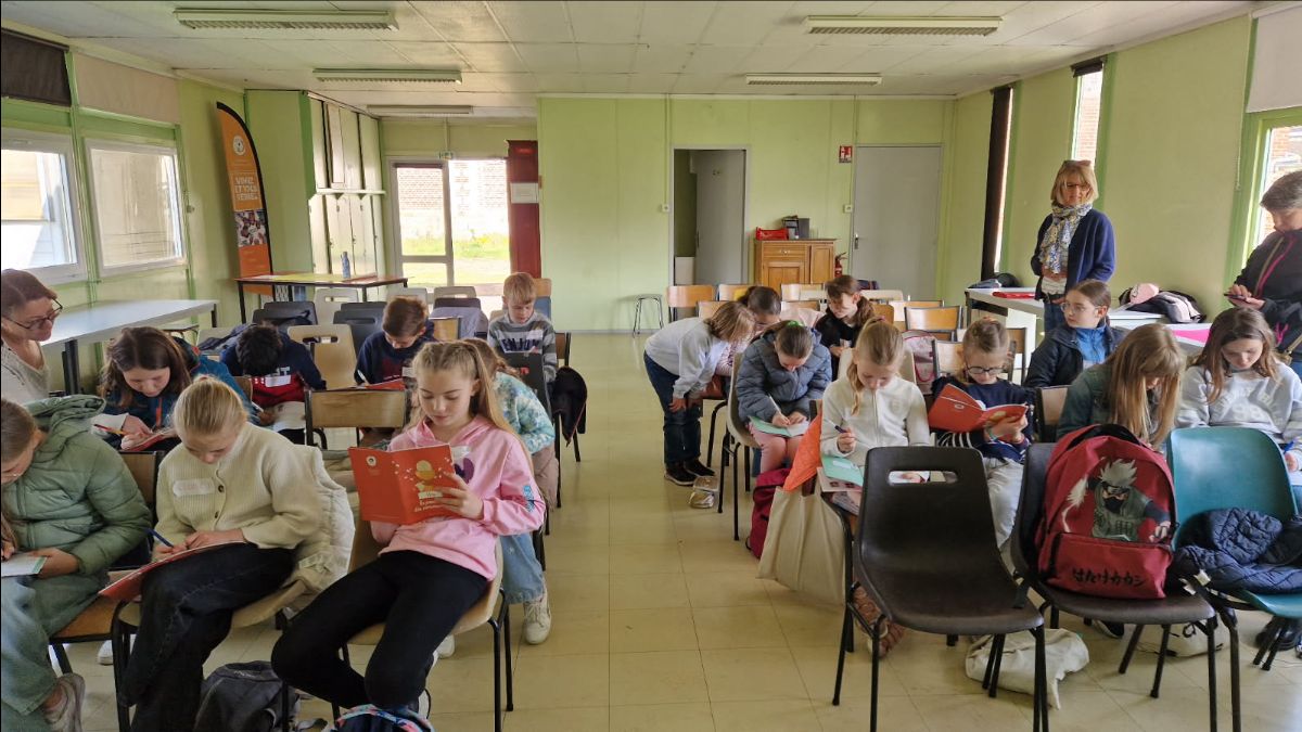 Les enfants studieux
